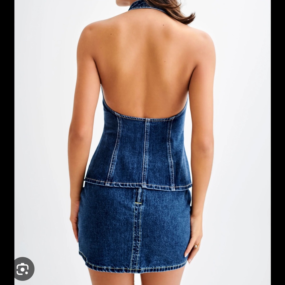 Meshki denim set